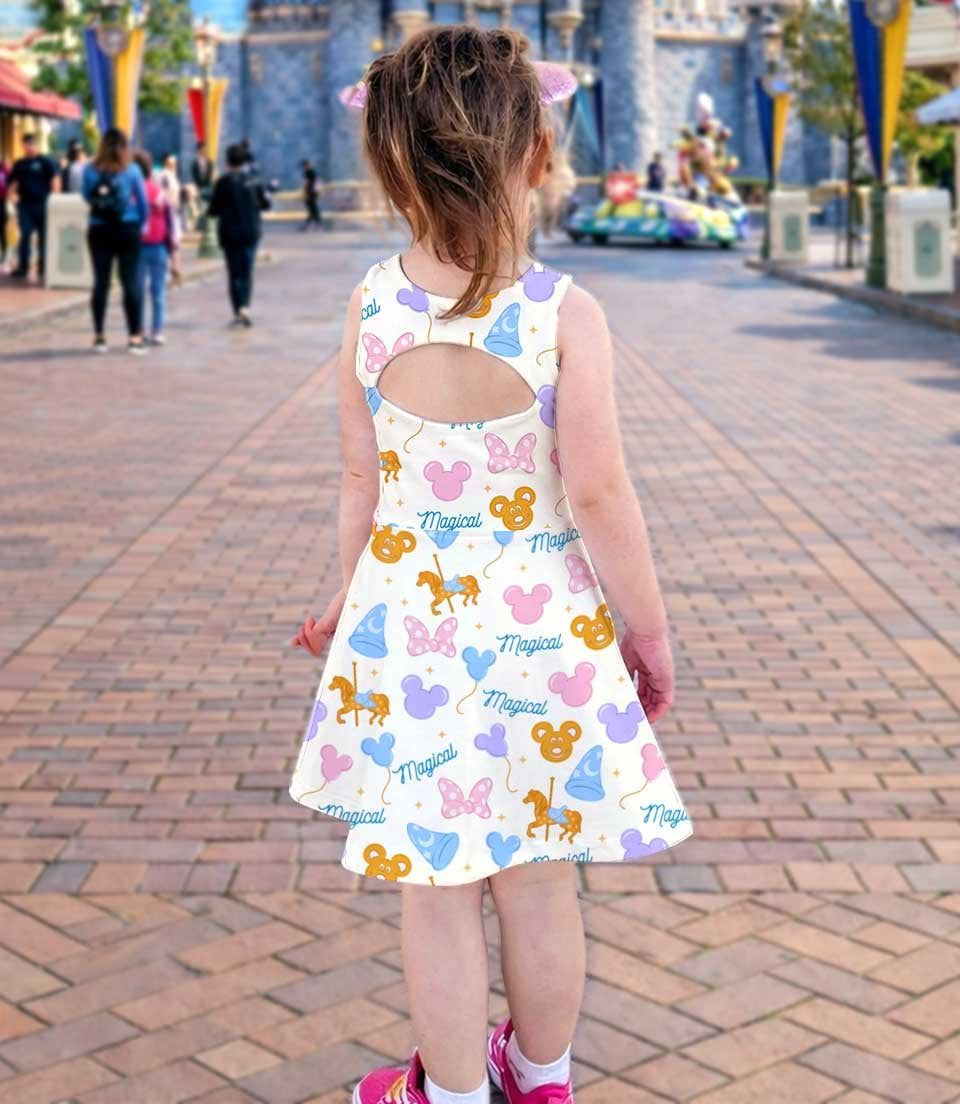 Thumbnail: Parks Icons Family Vacation Theme Park Outfit, Mom and Me Dress Set