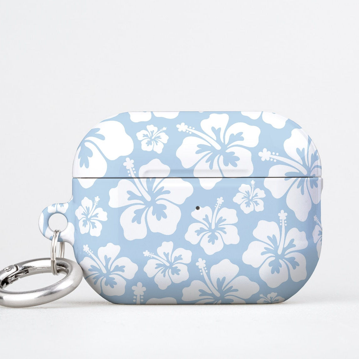 Blue Hibiscus AirPod Pro 2 Case Pastel AirPods Case Pastel Blue AirPod Pro Case