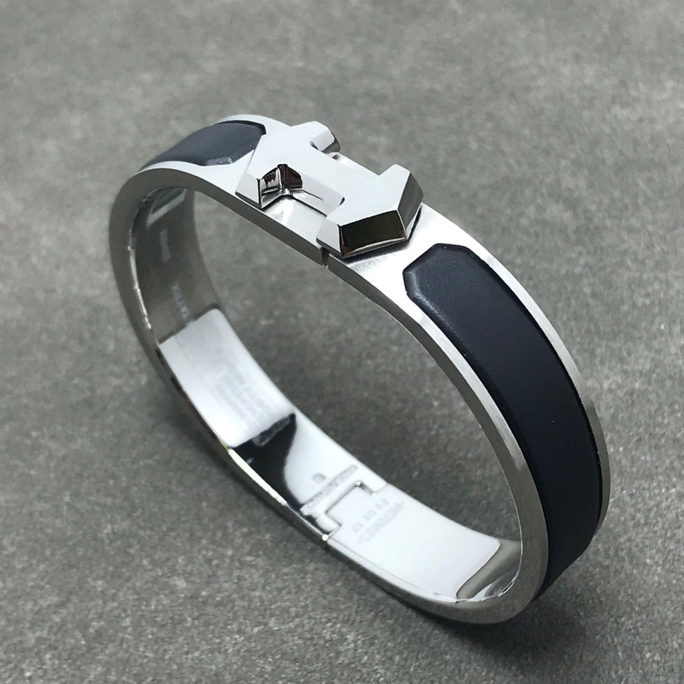 Thumbnail: Super H Black Bracelet