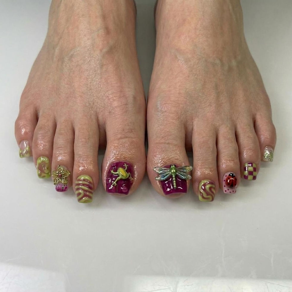 Thumbnail: press on nails, custom nails, fake nails, Nails Art, custom nail, Gift for her