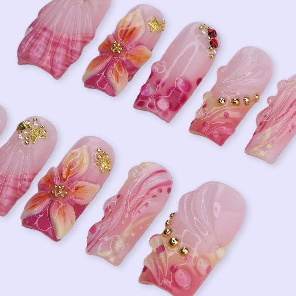 Thumbnail: press on nails, custom nails, fake nails, Nails Art