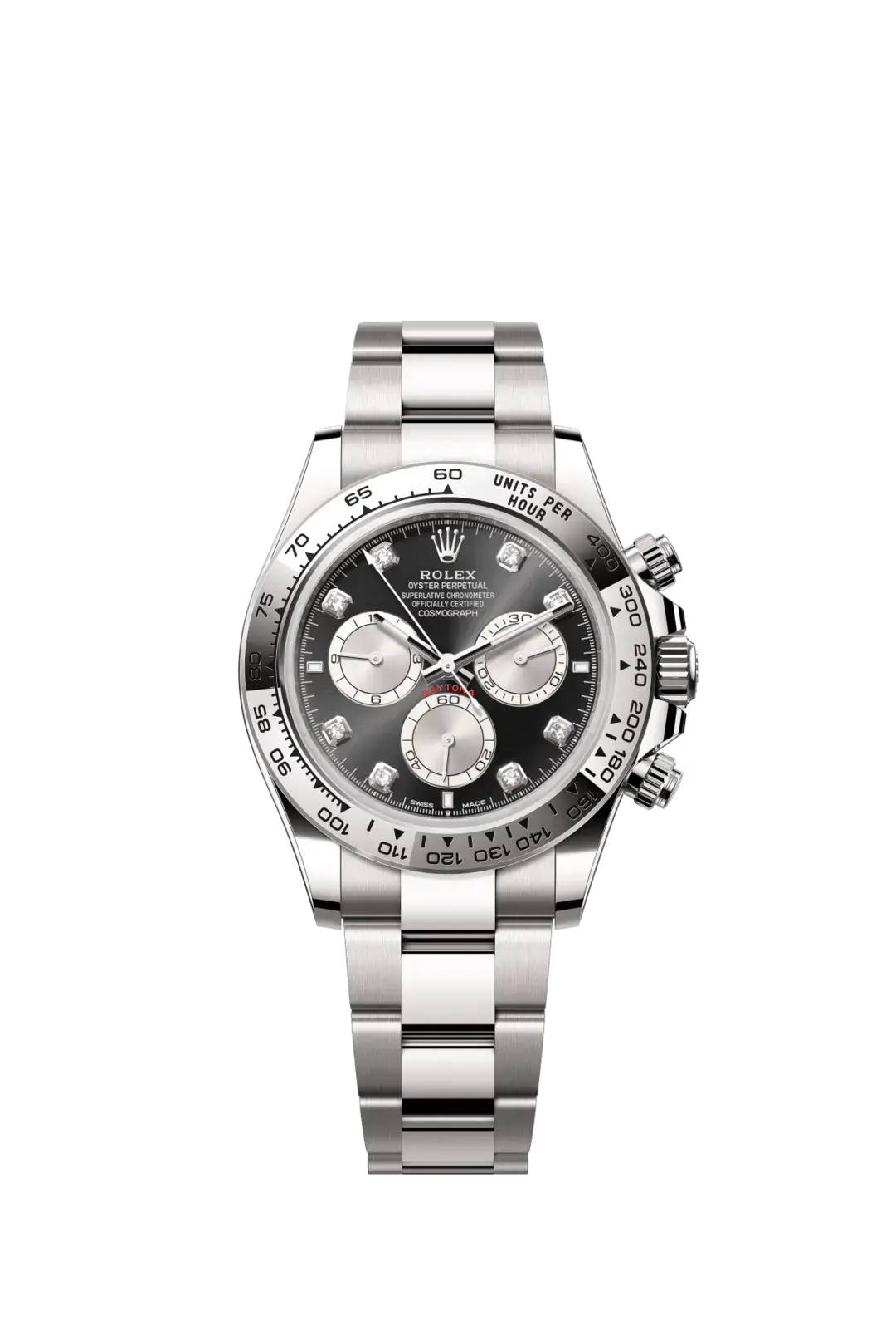 Rolex Cosmograph Daytona Oystersteel Slate Grey Diamond Dial