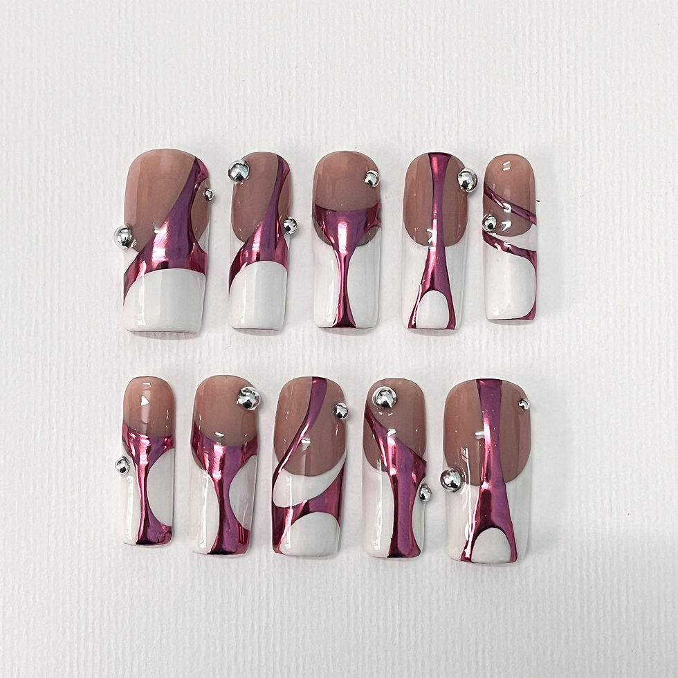 Thumbnail: press on nails, custom nails, fake nails, Nails Art