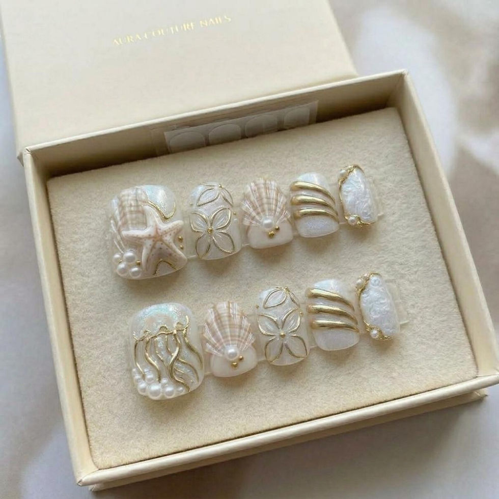 Thumbnail: press on nails, custom nails, fake nails, Nails Art, custom nail, Gift for her
