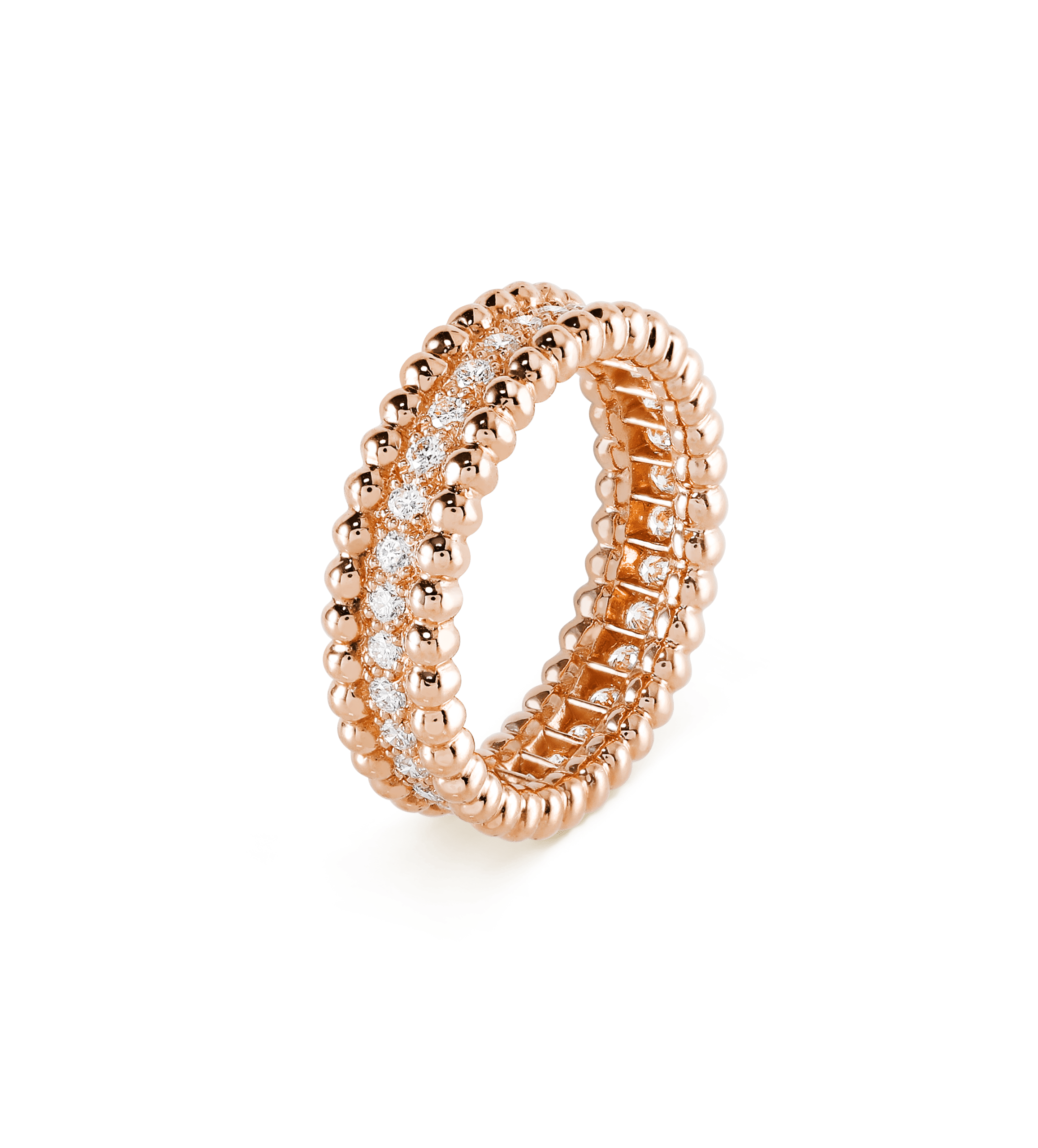 Perlée Pavé Beaded Ring