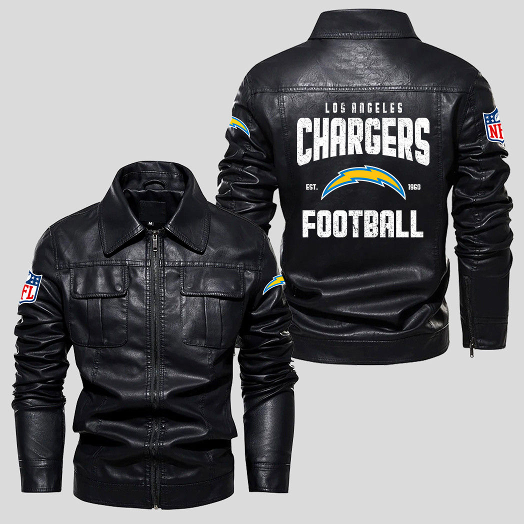 Los Angeles Chargers NFL Team Football Logo Sport Pattern Black 2D Motorcycle Le