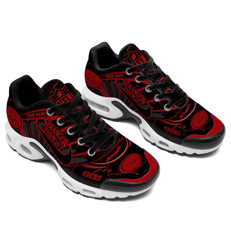 Thumbnail: San Francisco 49ers Custom Air-Style Sneakers V.13