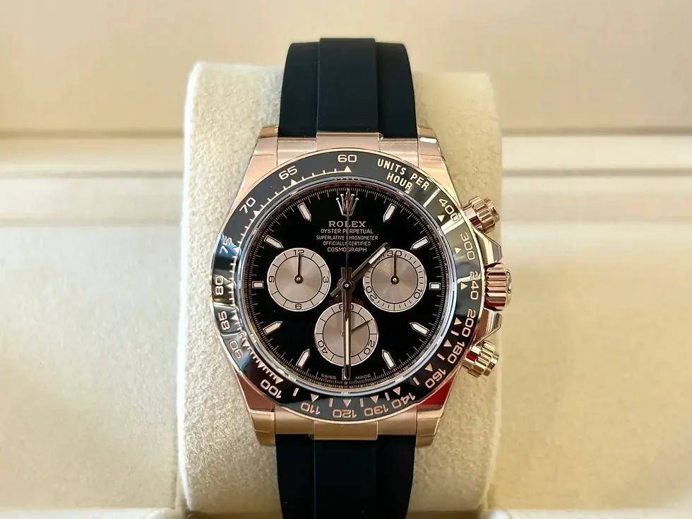 Thumbnail: Rolex Oyster Perpetual Cosmograph Daytona, Gold Dial