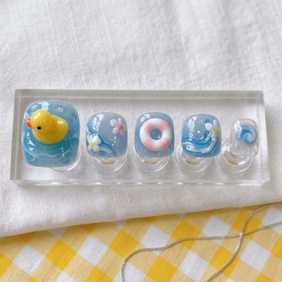 Thumbnail: press on nails, custom nails, fake nails, Nails Art, custom nail, Gift for her