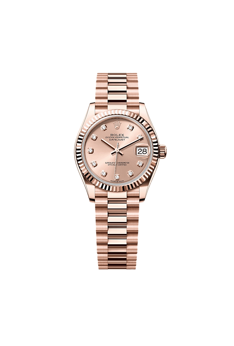 Rolex Datejust 31 Oyster, 31 mm, Everose gold