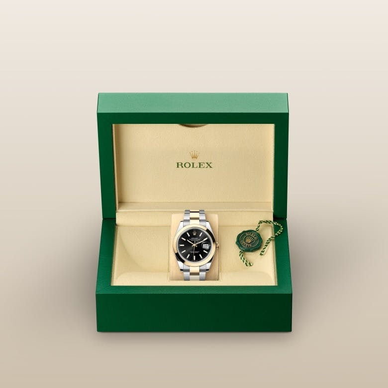 Thumbnail: Rolex Datejust 41 Oyster, 41 mm, Oystersteel and yellow gold Ref# 126303-0013