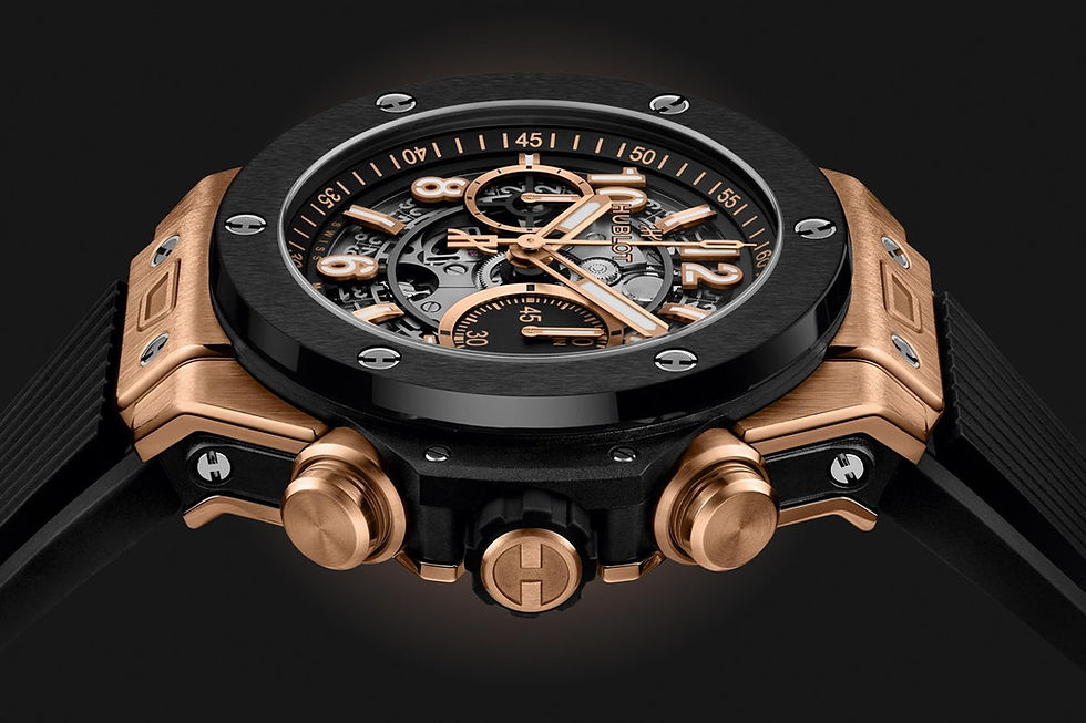Thumbnail: Hublot Big Bang Unico King Gold Ceramic, 44mm Ref# 421.OM.1180.RX