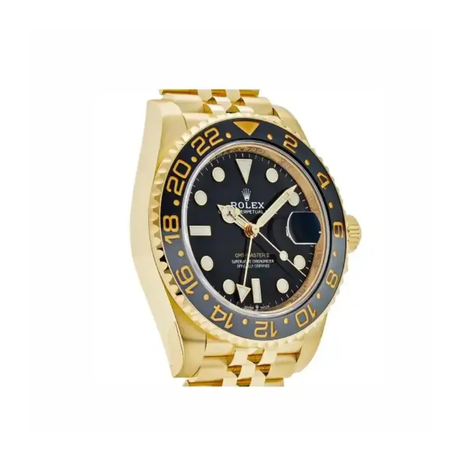 Thumbnail: Rolex GMT-Master II 116718LN Steel Watch with Black Dial