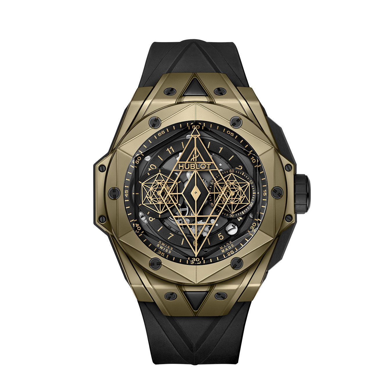 Hublot Big Bang Sang Bleu II Magic Gold Ref# 418.MX.1103.RX.MXM22