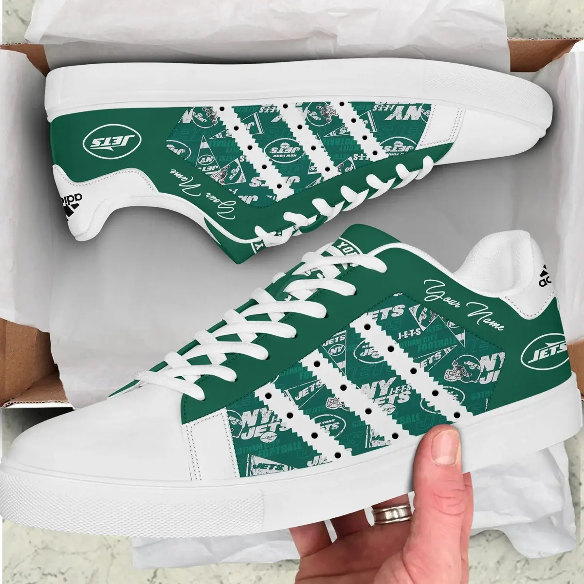 New York Jets Stan Smith Shoes