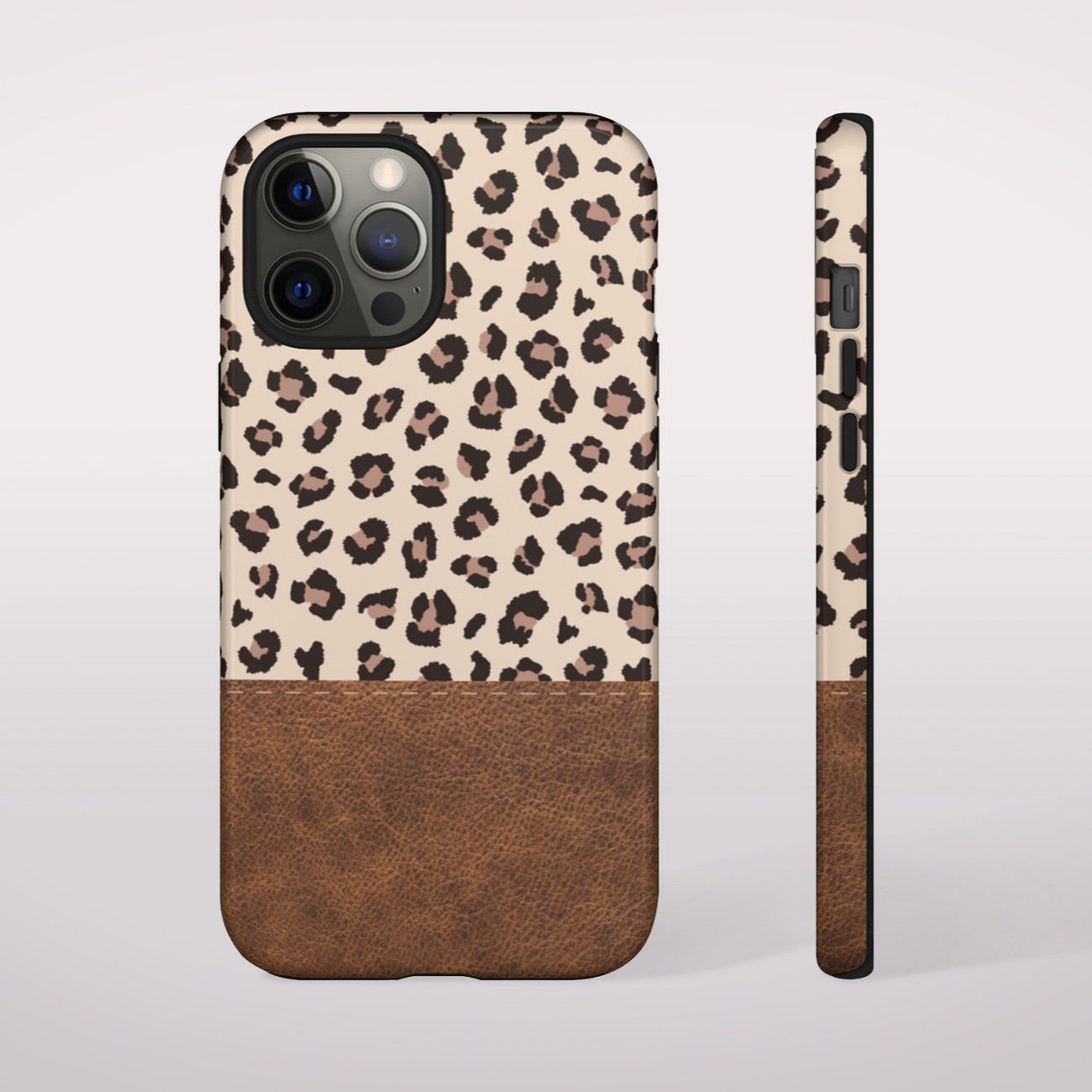 Leopard Print Phone Case for iPhone 12 Pro Max, iPhone 14 Pro Case, Samsung S20