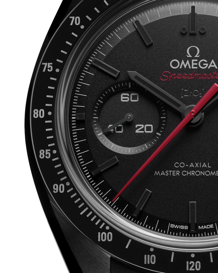 Thumbnail: Omega Speedmaster Dark Side of the Moon 44.25 mm, Red Chrono Hand