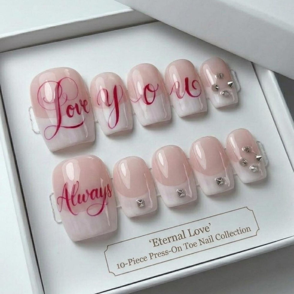 Thumbnail: press on nails, custom nails, fake nails, Nails Art, custom nail, Gift for her