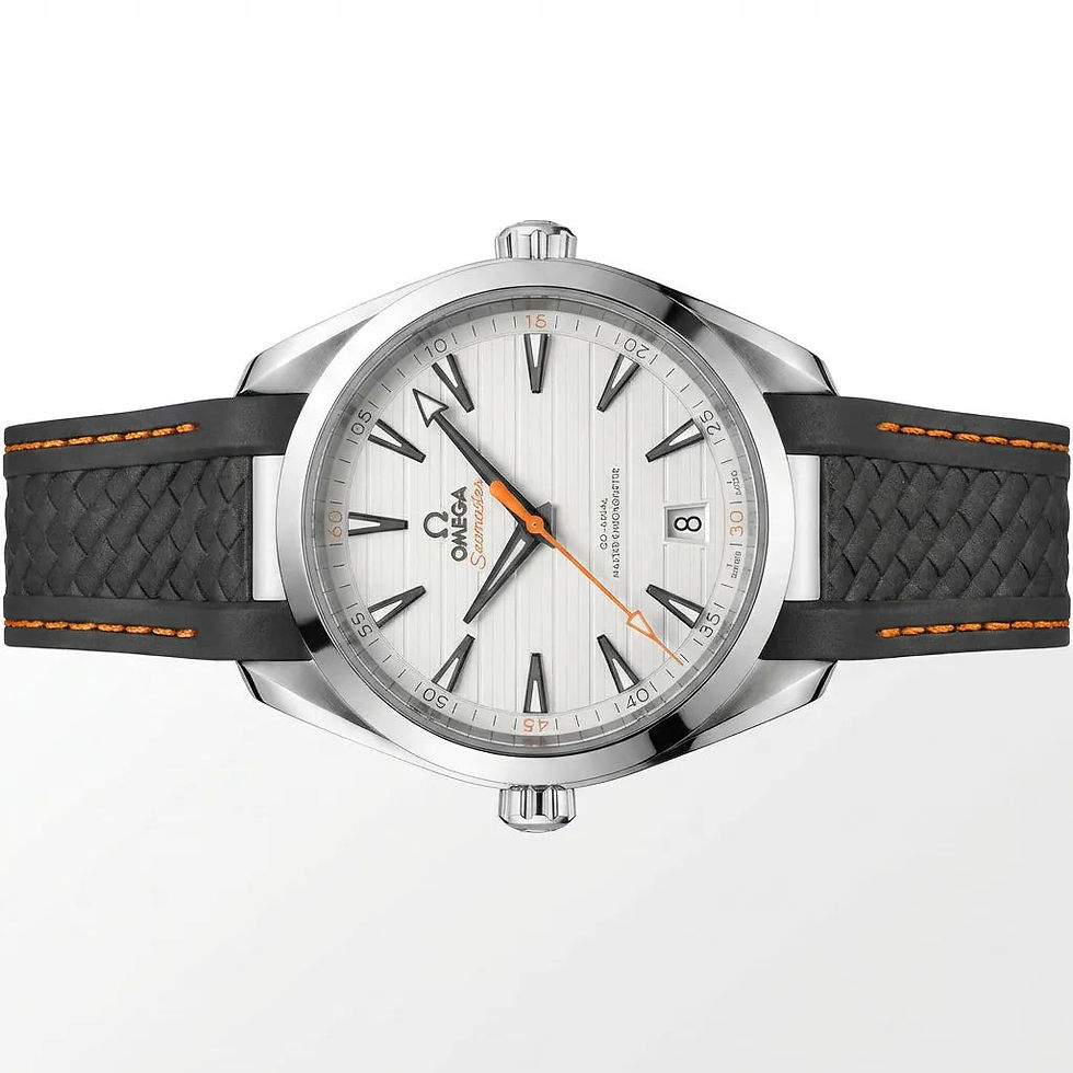 Thumbnail: Omega OM White Dial Black Tone Strap Watch