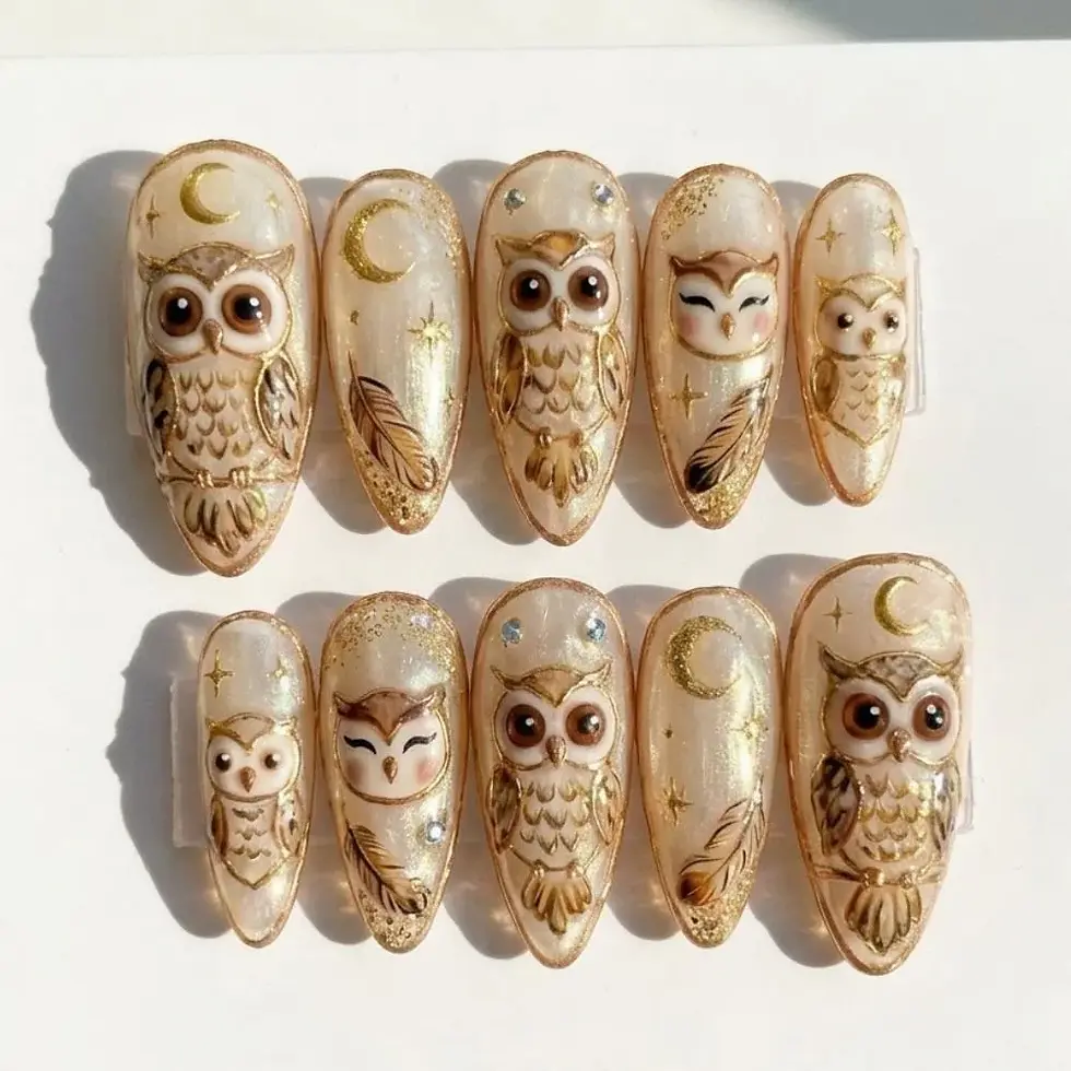 press on nails, custom press on nails, fake nails, Nails Art