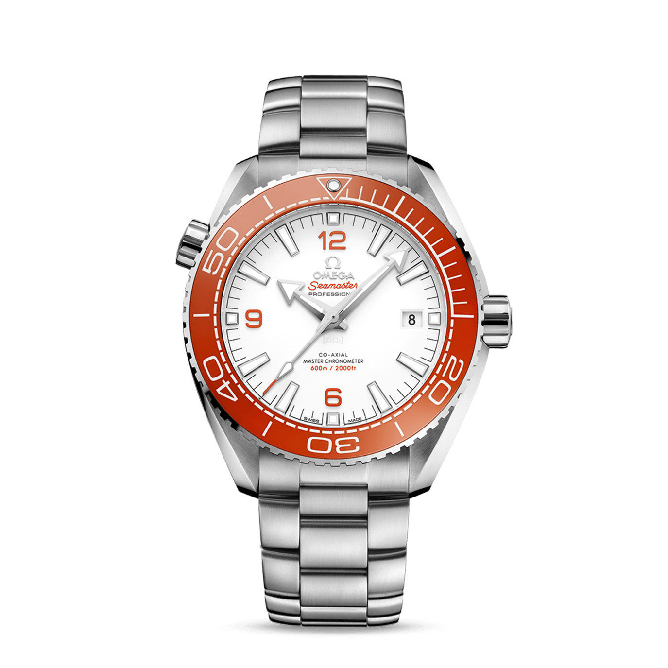 Omega Seamaster Planet Ocean 600M, 43.5mm White Dial Ref# 215.30.44.21.04.001