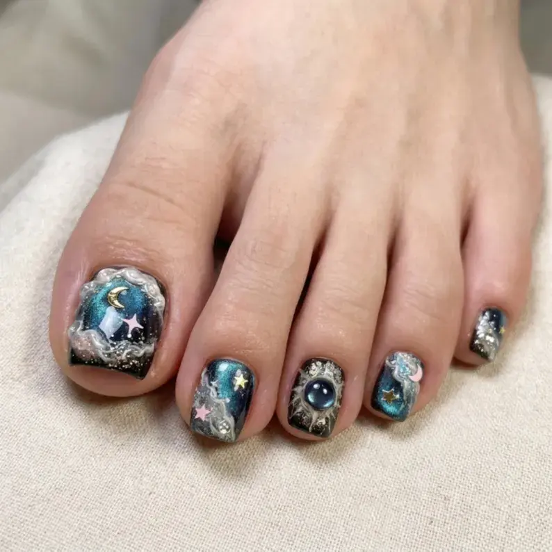 press on nails, custom press on nails, fake nails, Nails Art