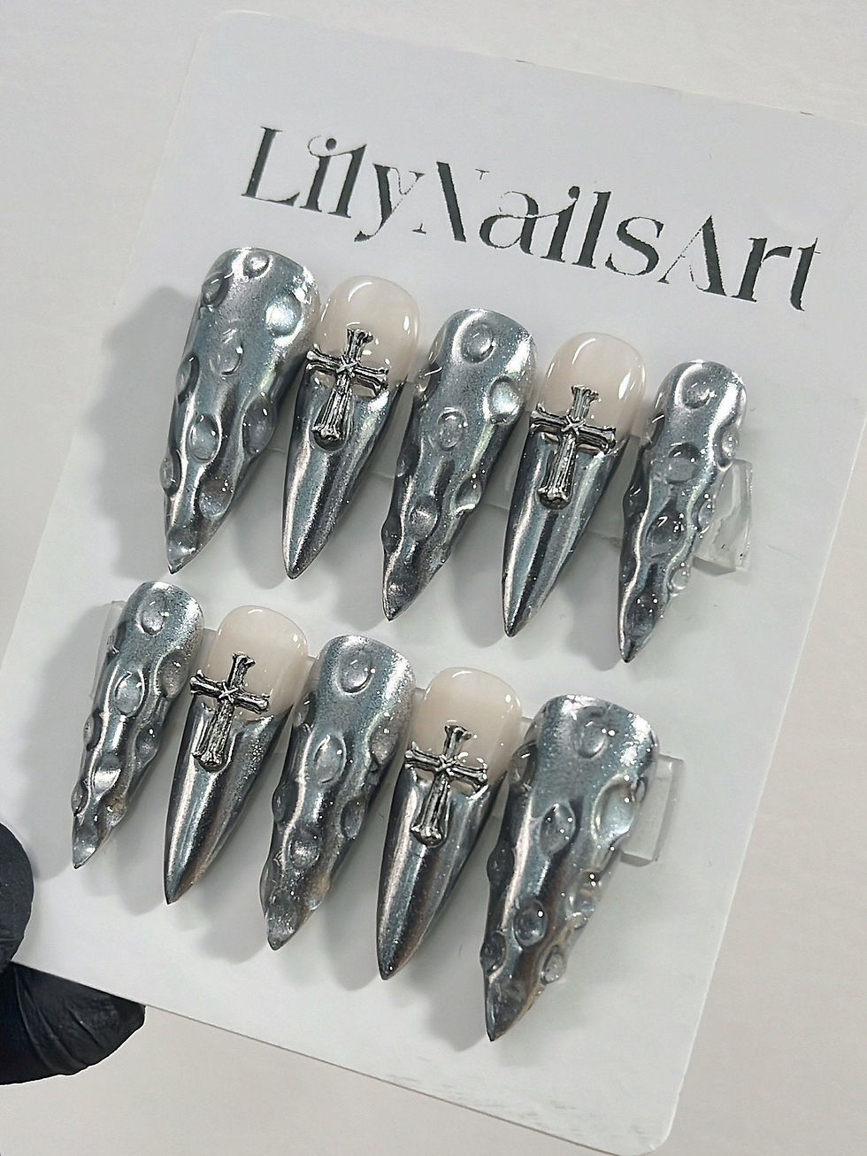 Thumbnail: press on nails, custom nails, fake nails, Nails Art, custom nail