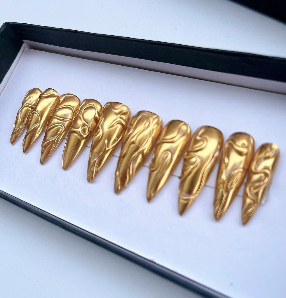 Thumbnail: press on nails, custom nails, fake nails, Nails Art