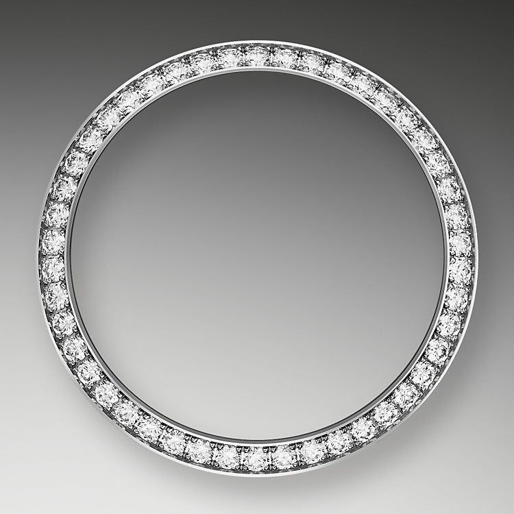 Thumbnail: Rolex Datejust 31, Oystersteel, 18kt White Gold and diamonds Ref# 278384RBR-0013