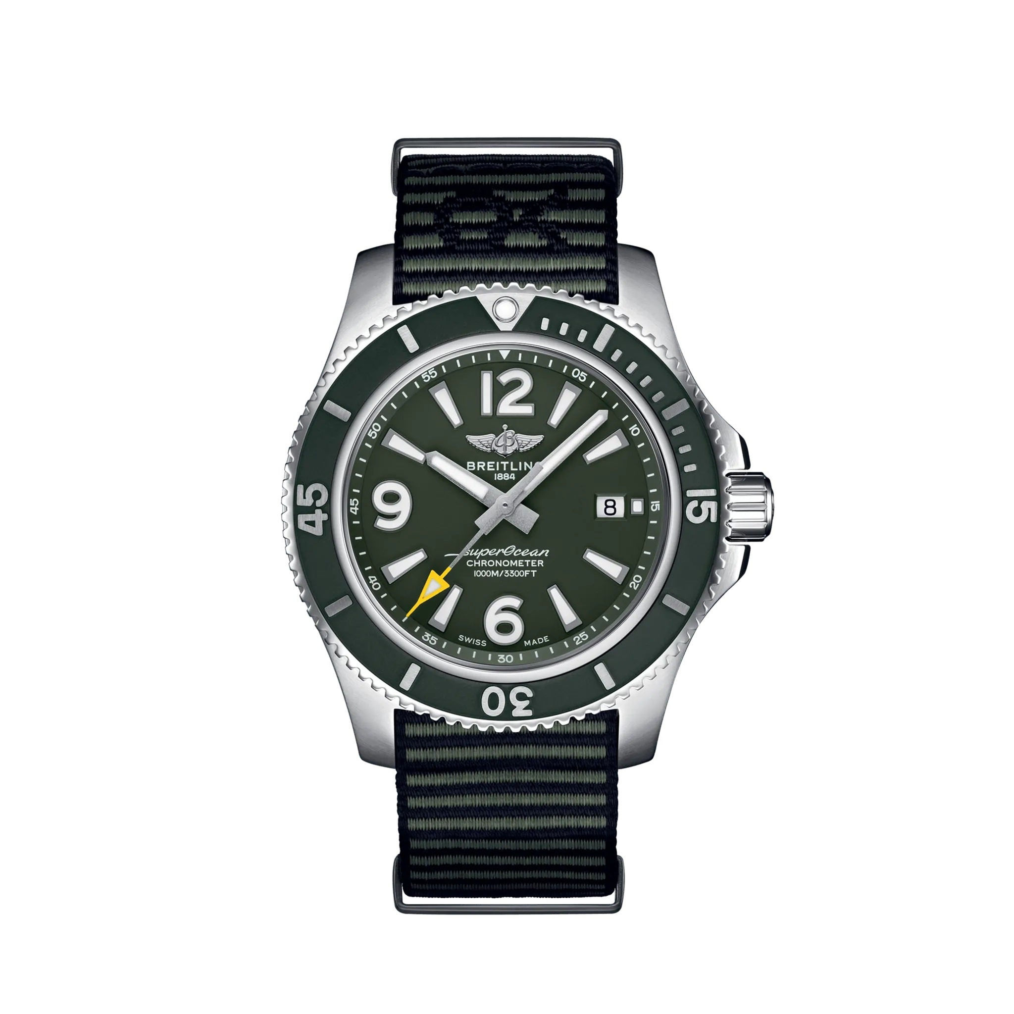 Breitling Superocean Automatic 44 Outerknown, 44mm Green Dial Ref# A17367A11L1W1