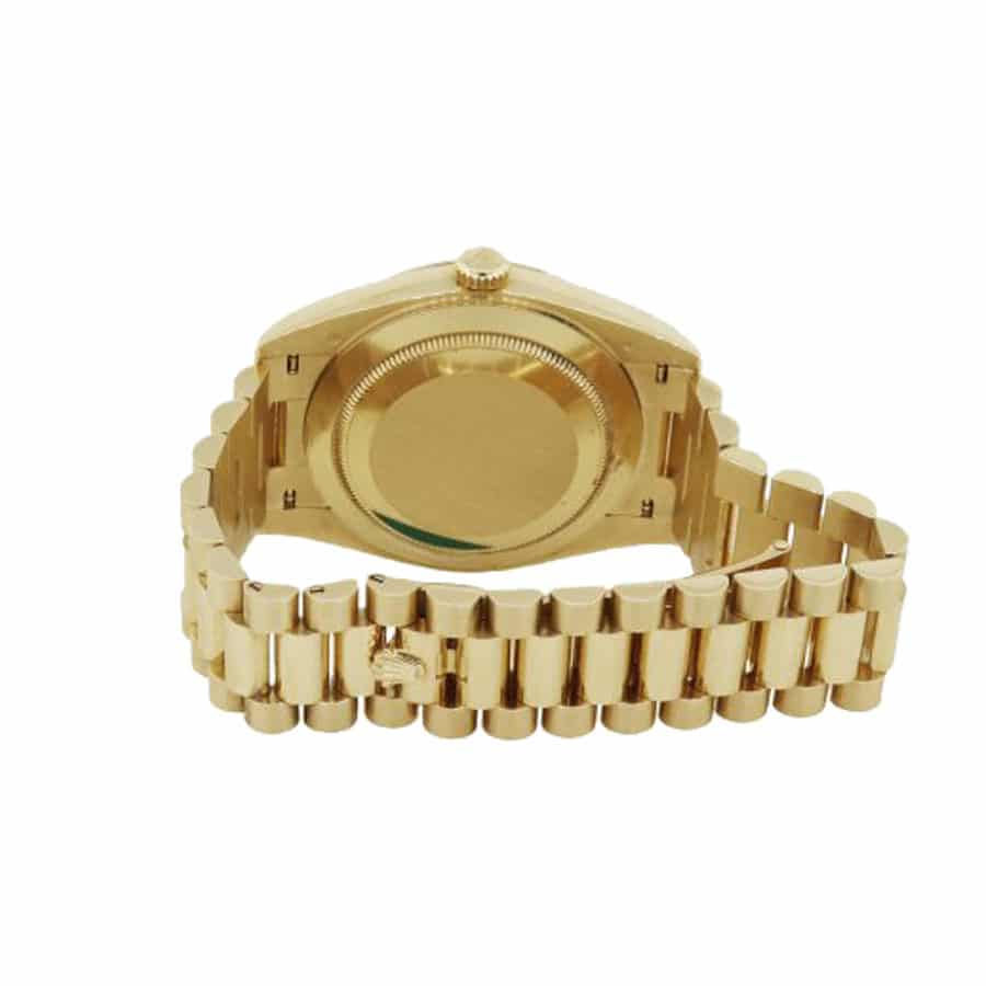 Thumbnail: Rolex Day-Date 40 228238-0008 Silver Dial Yellow Gold