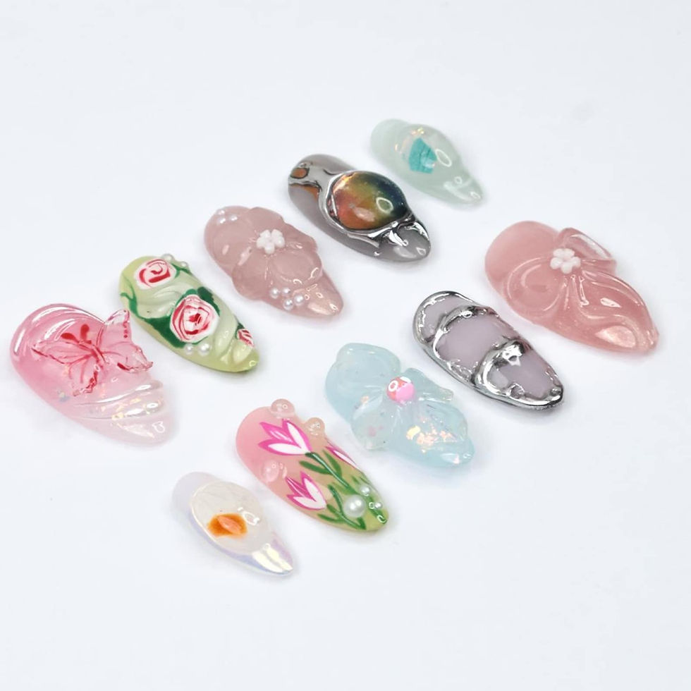 Thumbnail: press on nails, custom nails, fake nails, Nails Art