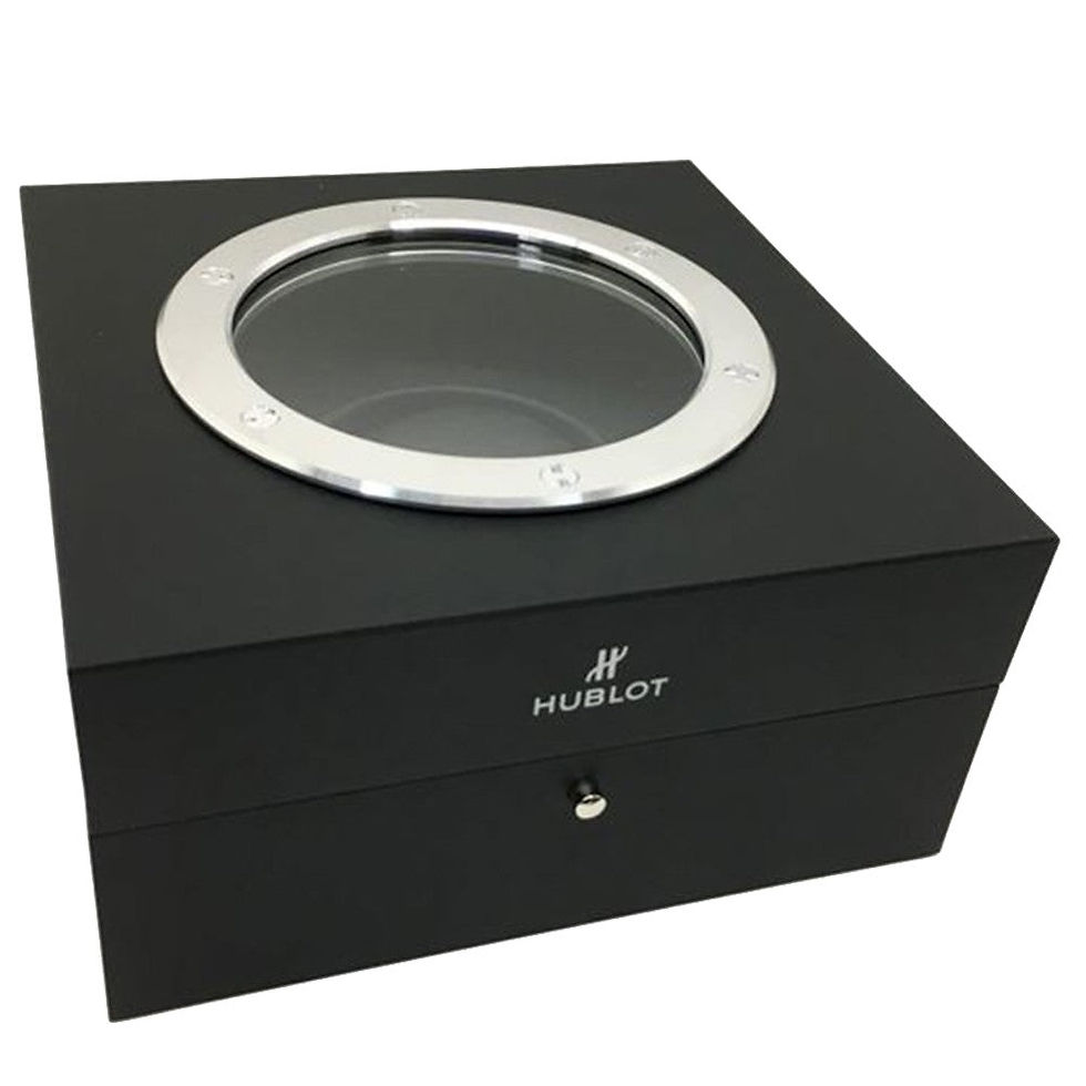 Thumbnail: Hublot Big Bang One Click Steel White Full PAVÉ Ref# 485.SE.9000.RW.1604