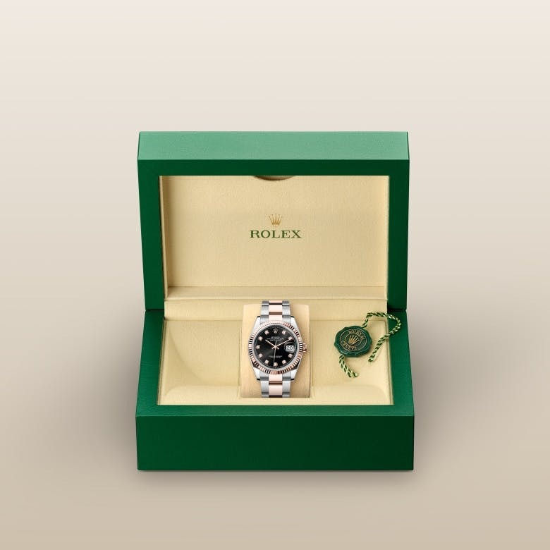 Thumbnail: Rolex Datejust 36 Oyster, 36 mm, Oystersteel and Everose gold Ref# 126231-0020