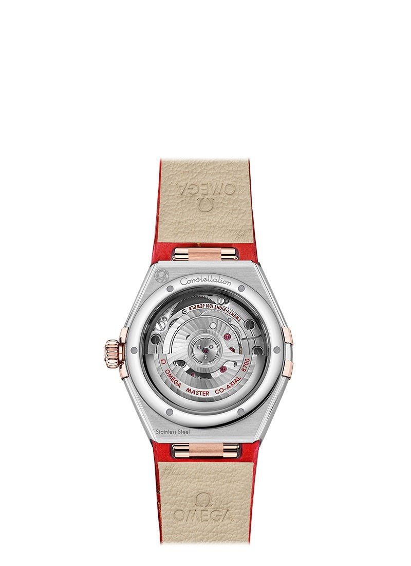 Thumbnail: Omega Constellation, 29mm Red Dial Ref# 131.28.29.20.99.002