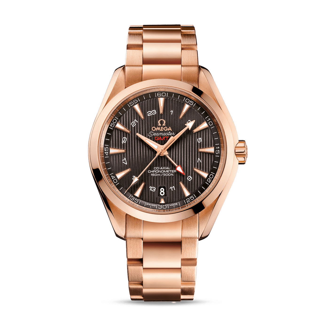 Omega Seamaster Aqua Terra 150M GMT, 43mm Grey Dial Ref# 231.50.43.22.06.002