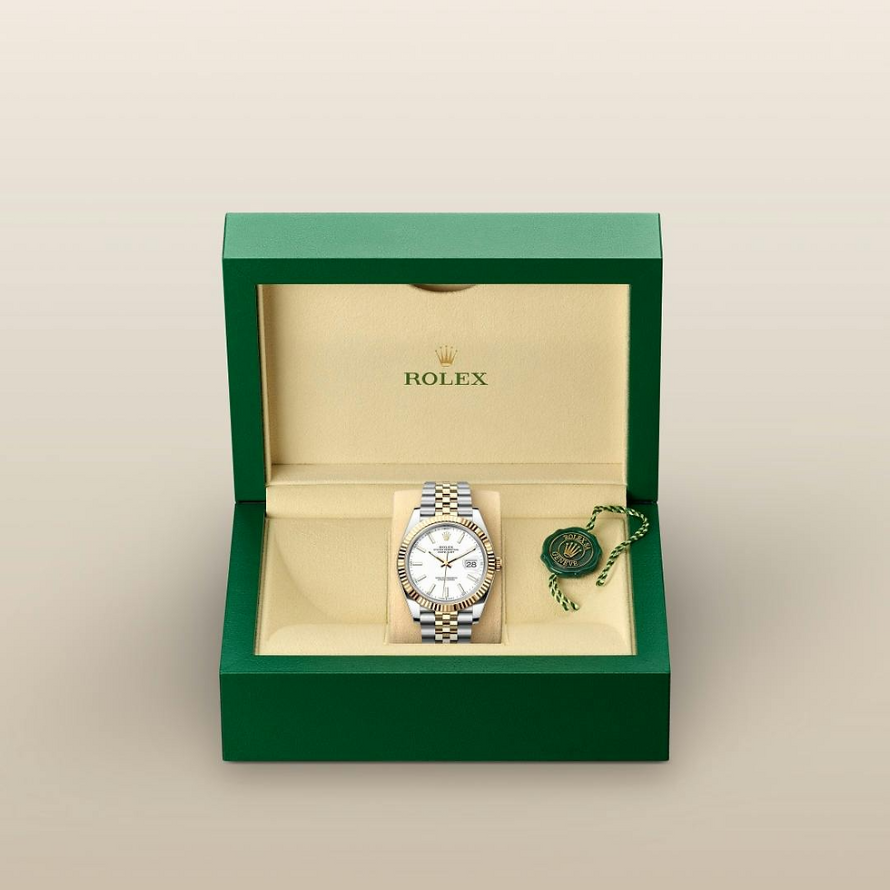 Thumbnail: Rolex Datejust 41 Oyster, 41 mm, Oystersteel and yellow gold Ref# 126333-0016