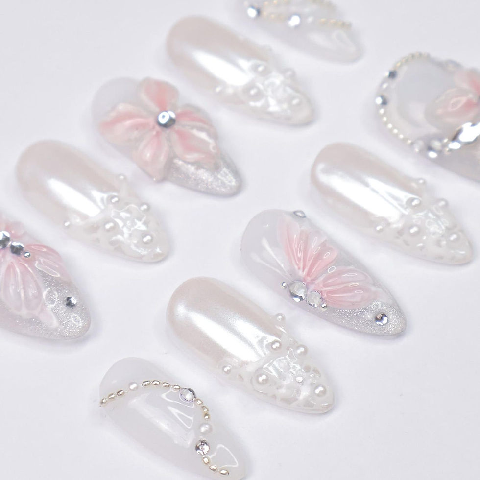 Thumbnail: press on nails, custom nails, fake nails, Nails Art, custom nail, Gift for her