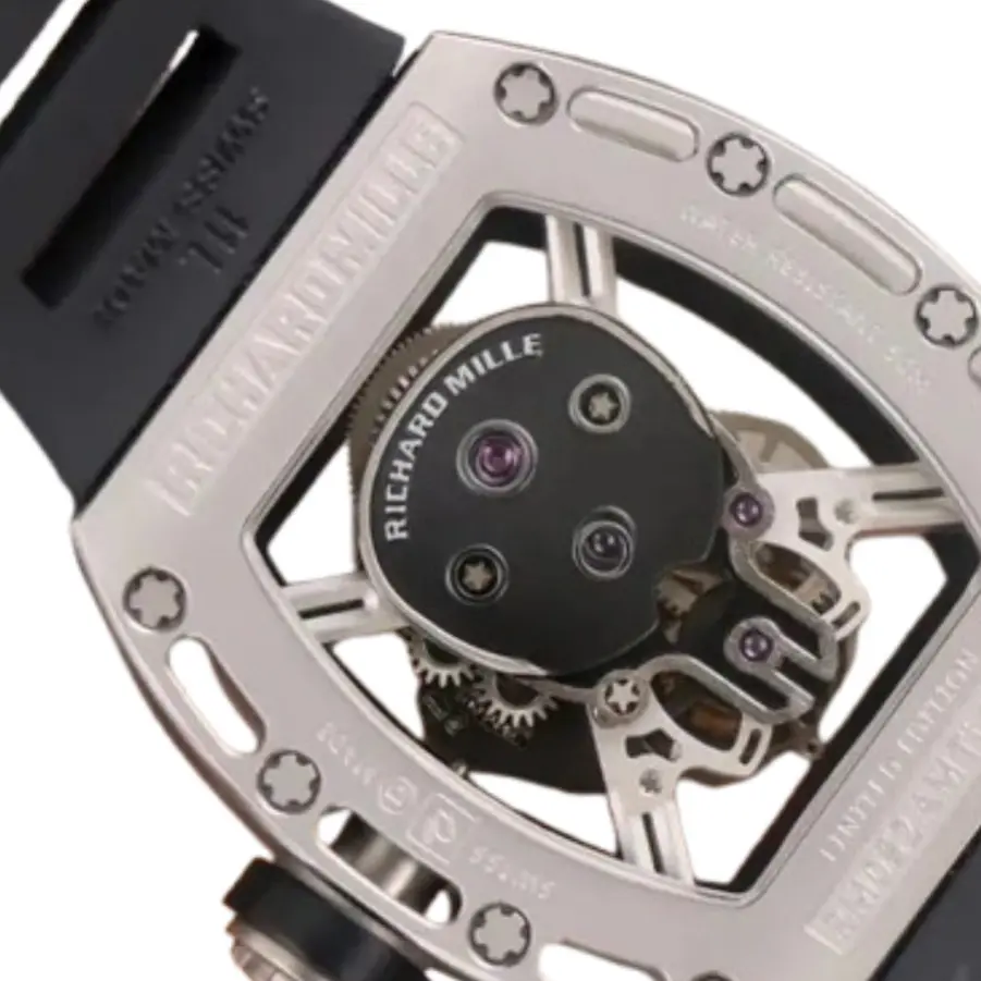Thumbnail: Richard Mille RM52-01 Skull Tourbillon 40mm Grey
