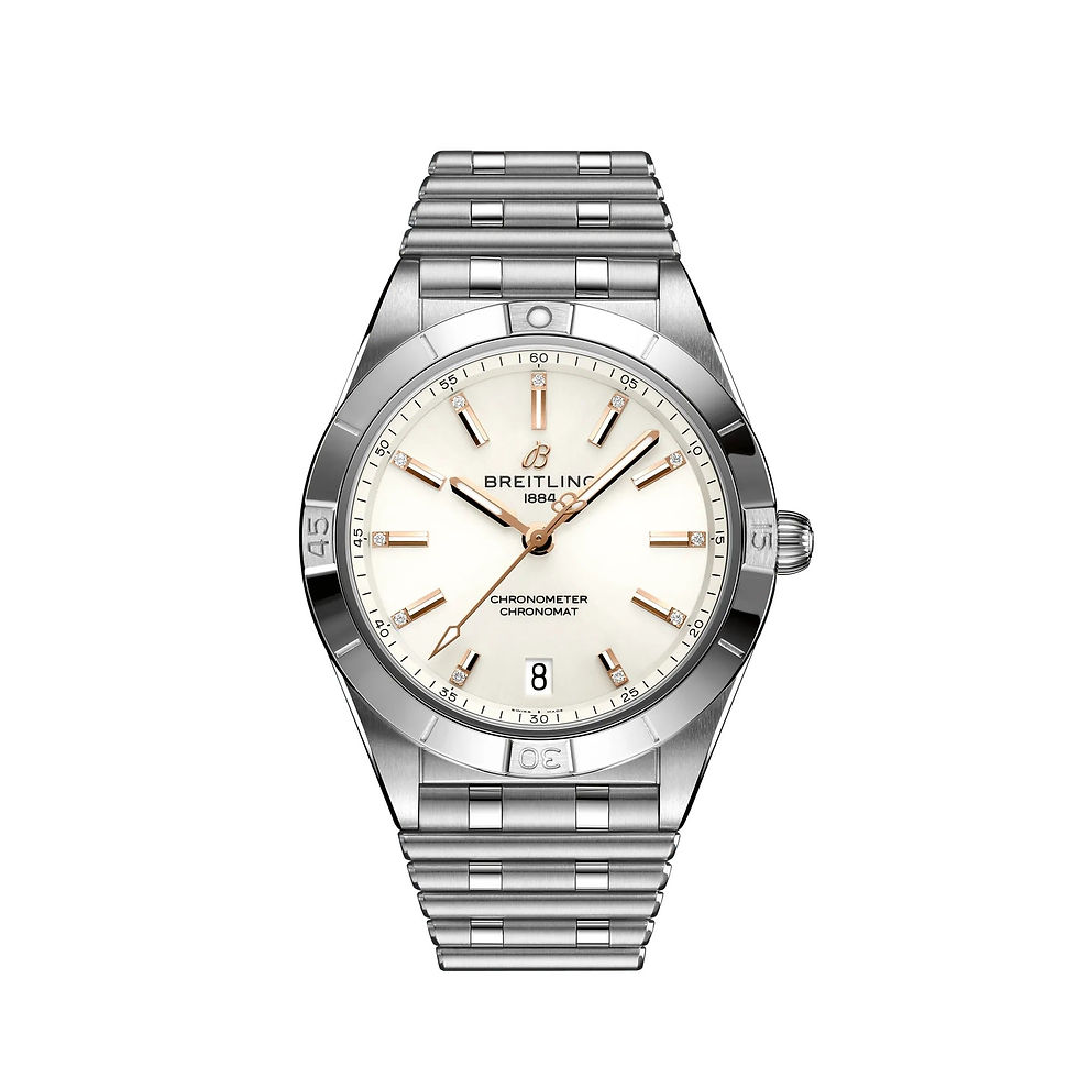 Thumbnail: Breitling Chronomat Automatic 36, 36mm White Dial Ref# A10380101A2A1