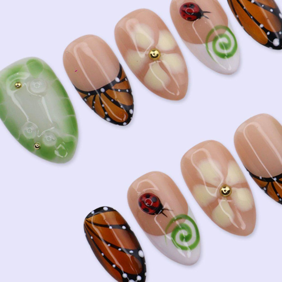 Thumbnail: press on nails, custom nails, fake nails, Nails Art