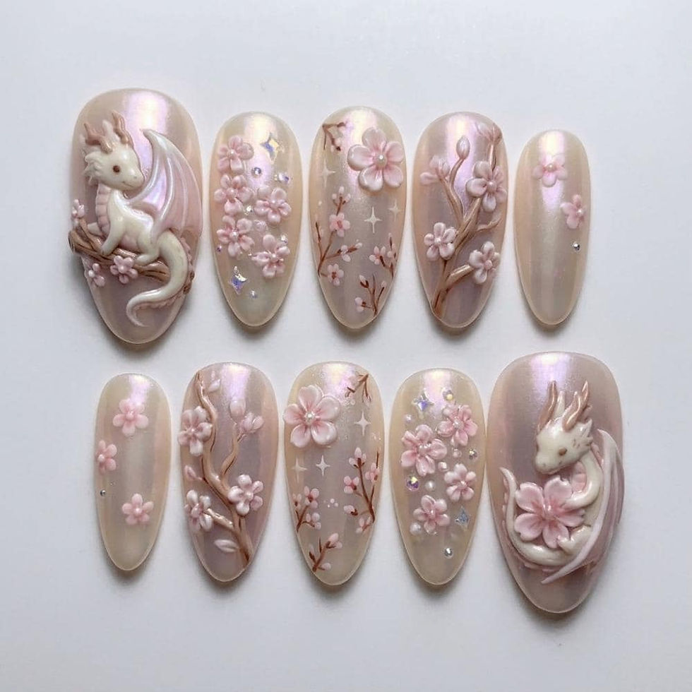 press on nails, custom press on nails, fake nails, Nails Art