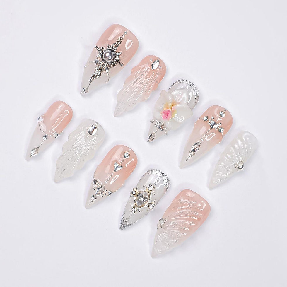 Thumbnail: press on nails, custom nails, fake nails, Nails Art, custom nail, Gift for her