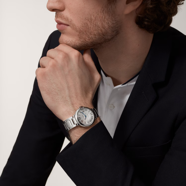 Thumbnail: Cartier Ballon Bleu, Stainless Steel, 36mm Ref# WSBB0048