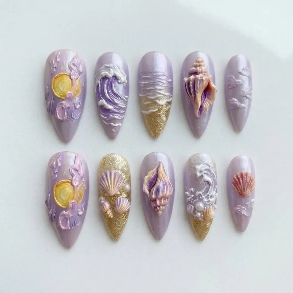 press on nails, custom press on nails, fake nails, Nails Art