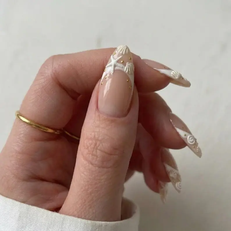 Thumbnail: press on nails, custom press on nails, fake nails, Nails Art