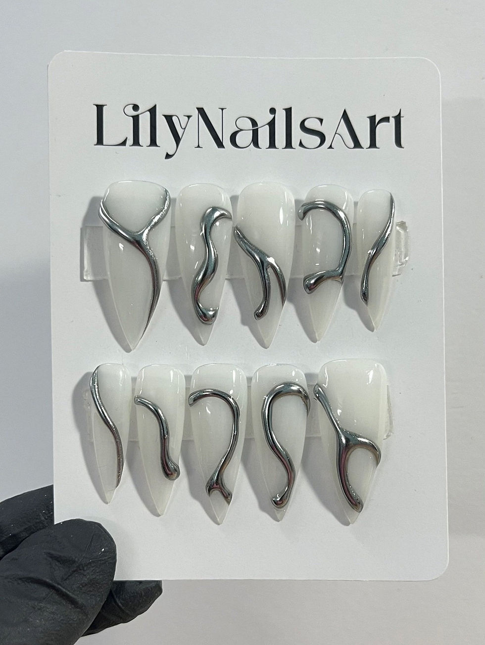 Thumbnail: press on nails, custom nails, fake nails, Nails Art