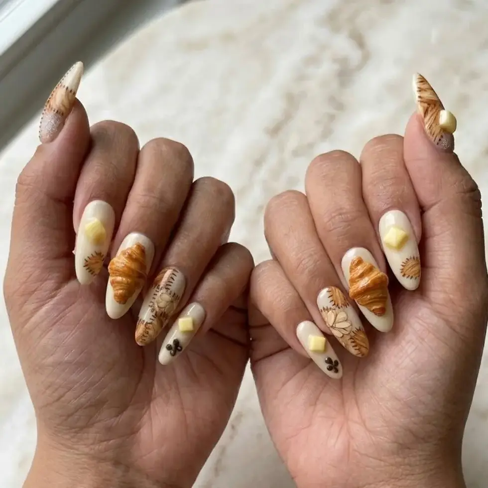 Thumbnail: press on nails, custom press on nails, fake nails, Nails Art