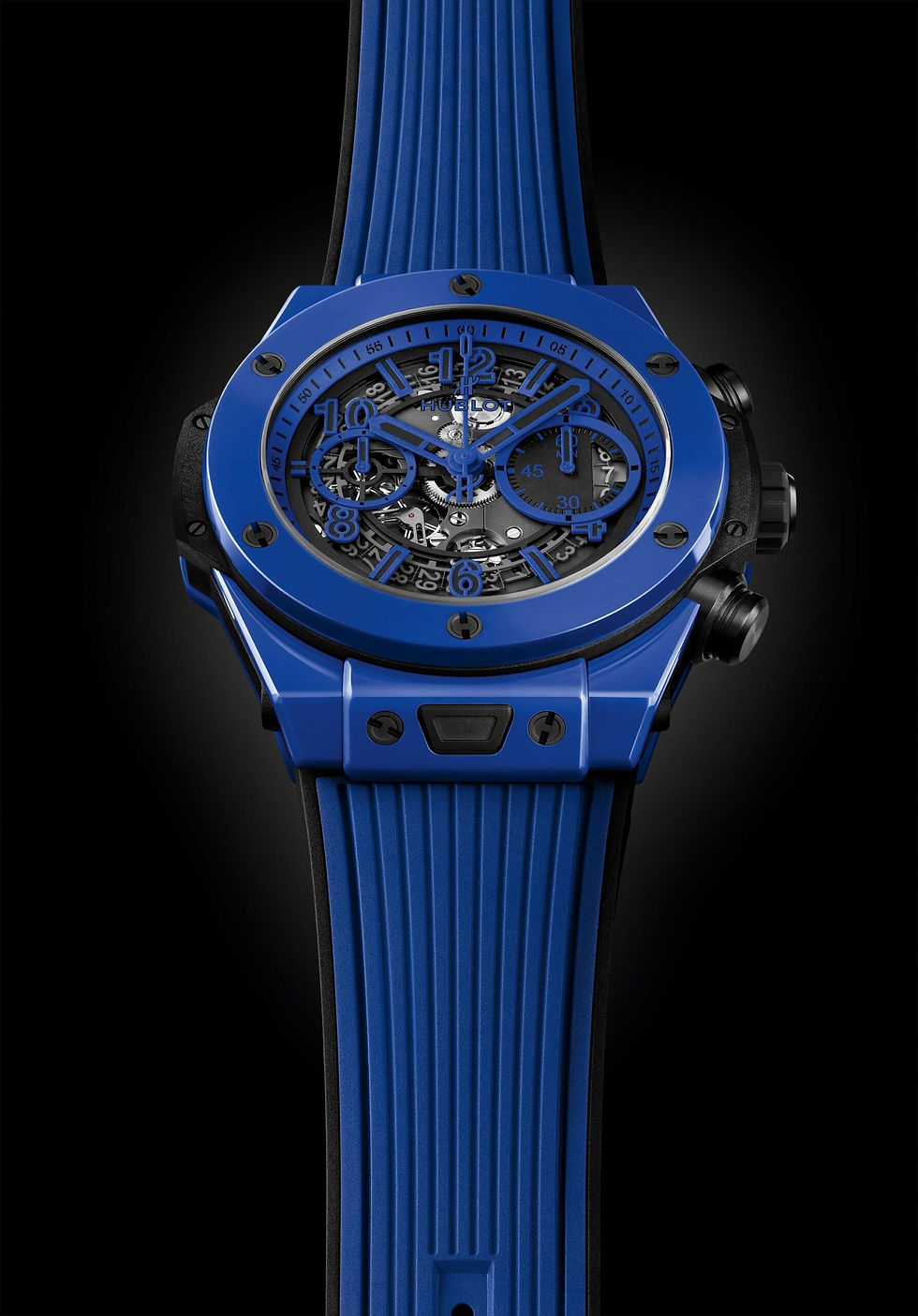 Thumbnail: Hublot Big Bang Unico Blue Magic 45mm Ref# 411.ES.5119.RX