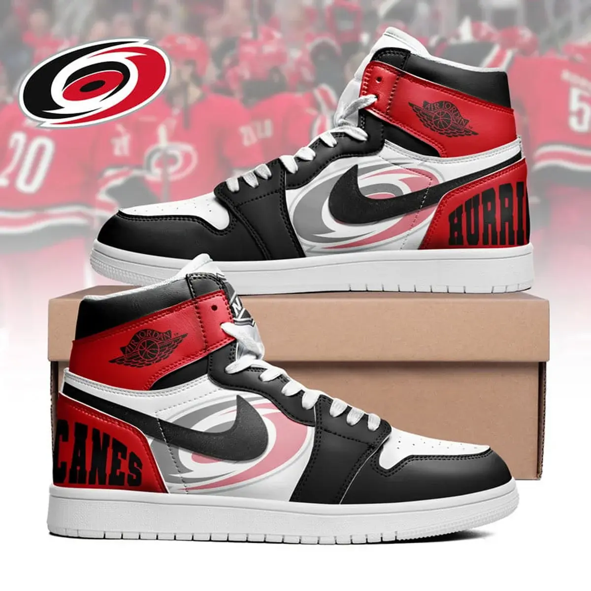 Carolina Hurricanes Premium NHL Teams High Top Sneakers